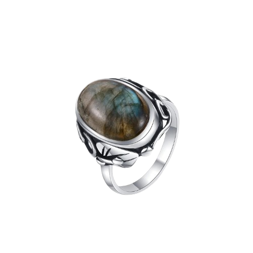 Labradorite Aurora Ring