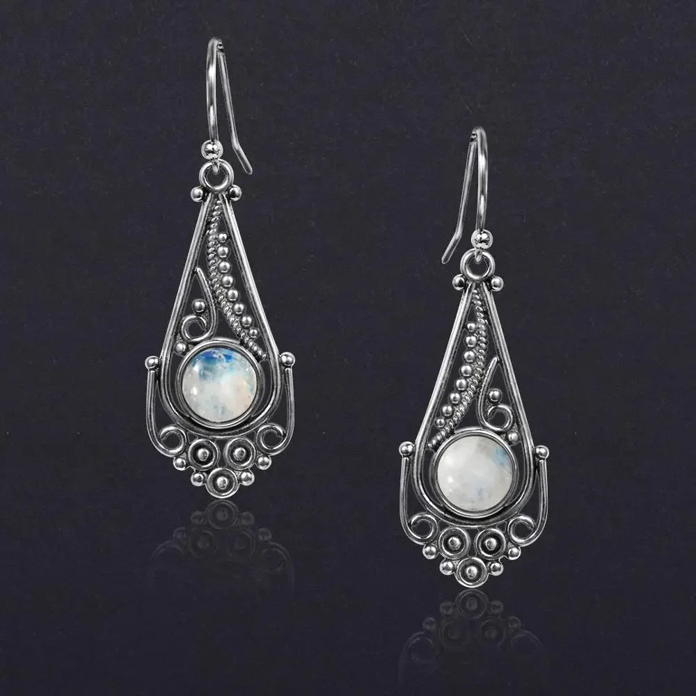 Moonstone Muse Earrings