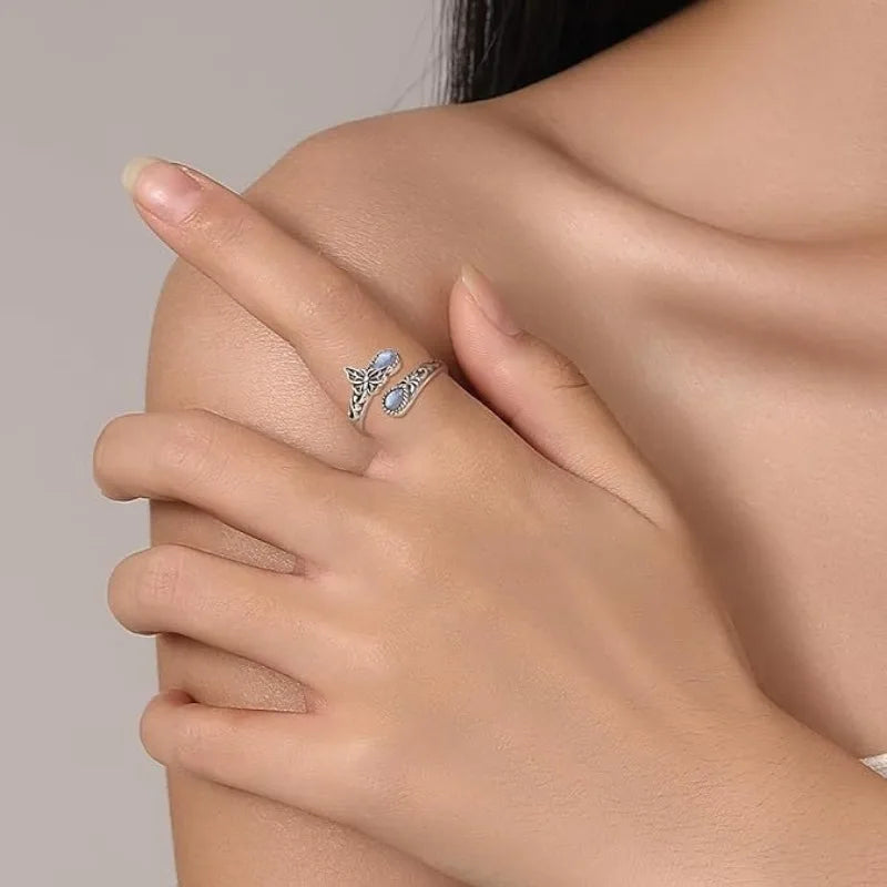 Moonstone Lunar Whisper Ring