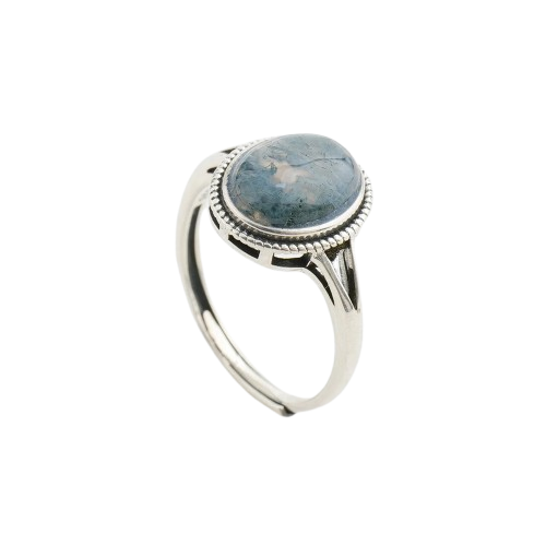 Agate Orbit Ring