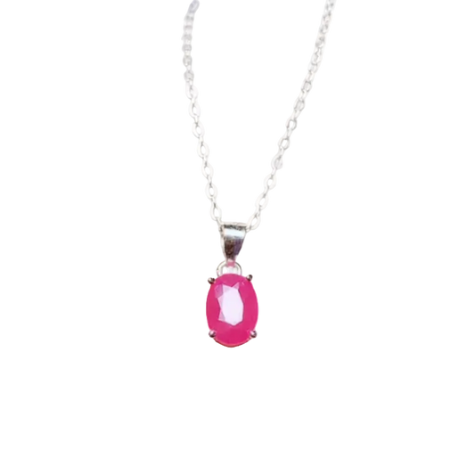Ruby Bloom Pendant