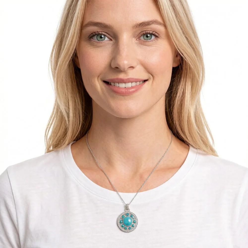 Turquoise Sun Halo