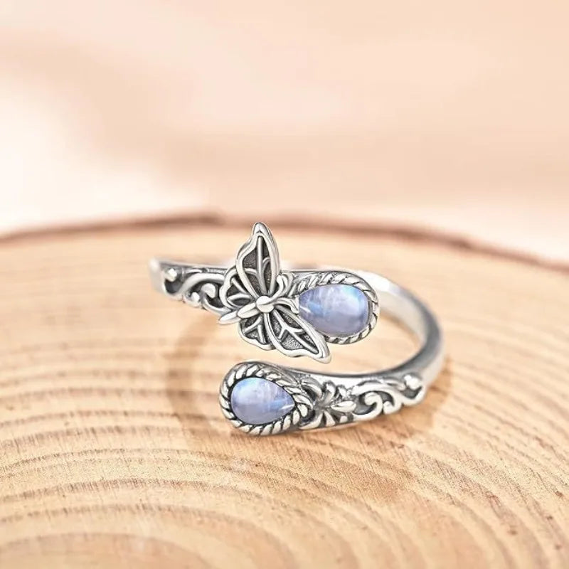 Moonstone Lunar Whisper Ring