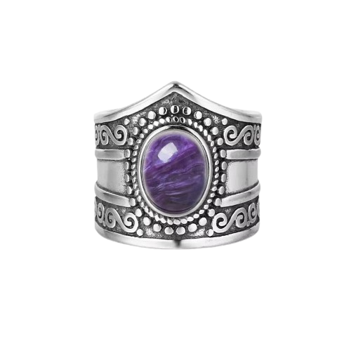 Amethyst Twilight Muse Ring