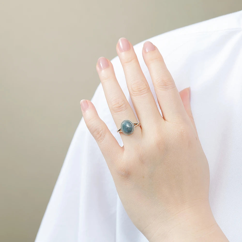 Agate Orbit Ring
