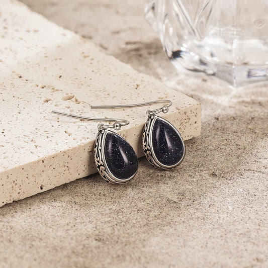 Bluesand Celestial Drop Earrings