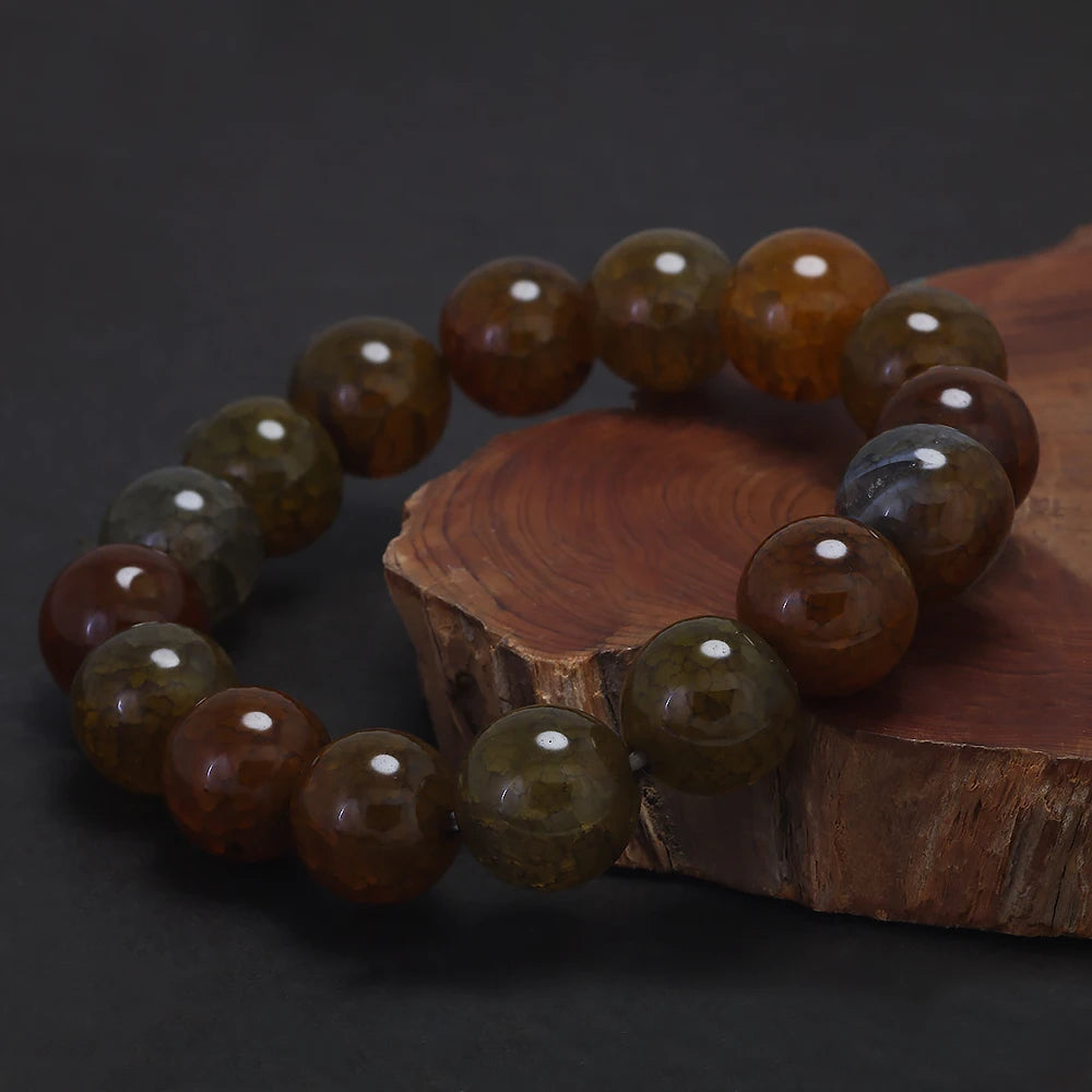 Dragon Scale Agate Bracelet