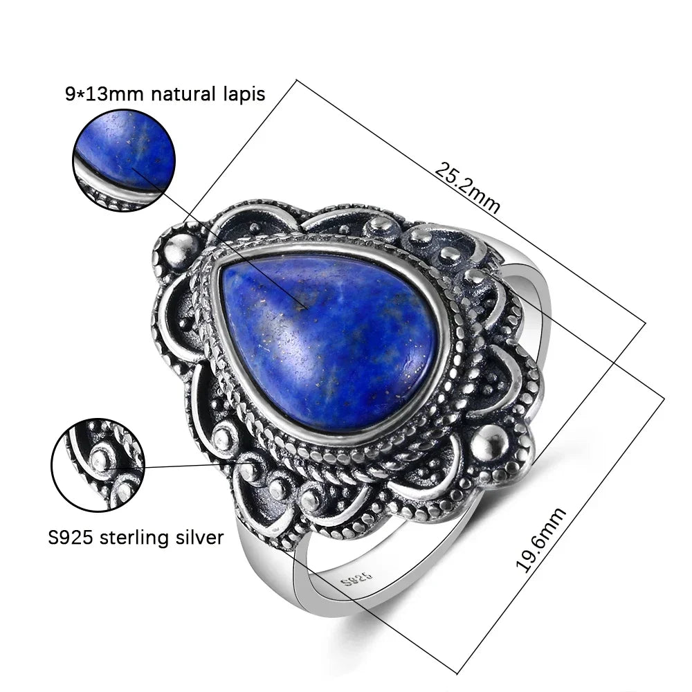 Lapis Lazuli Nightfall Ring