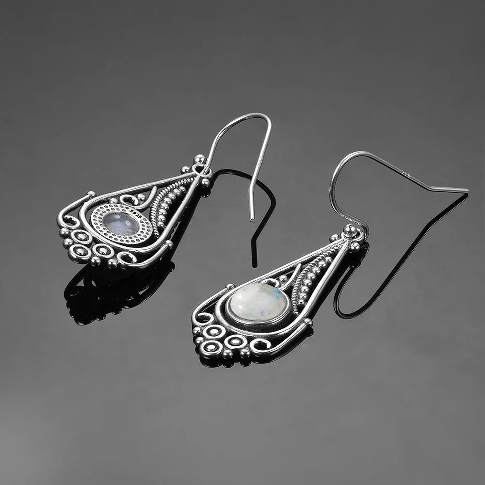 Moonstone Muse Earrings