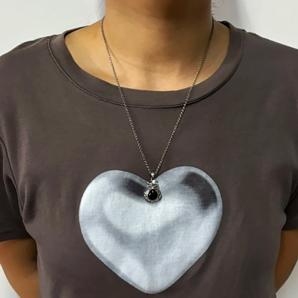 Black Agate Prosperity Pendant