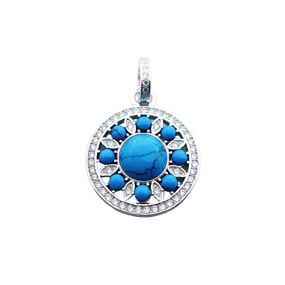 Turquoise Sun Halo
