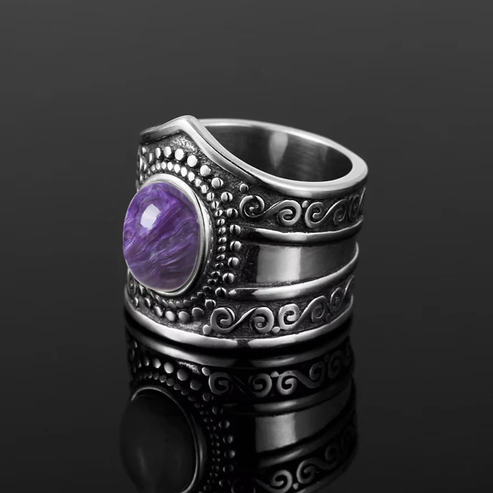 Amethyst Twilight Muse Ring