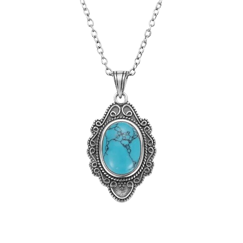 Turquoise Horizon Pendant