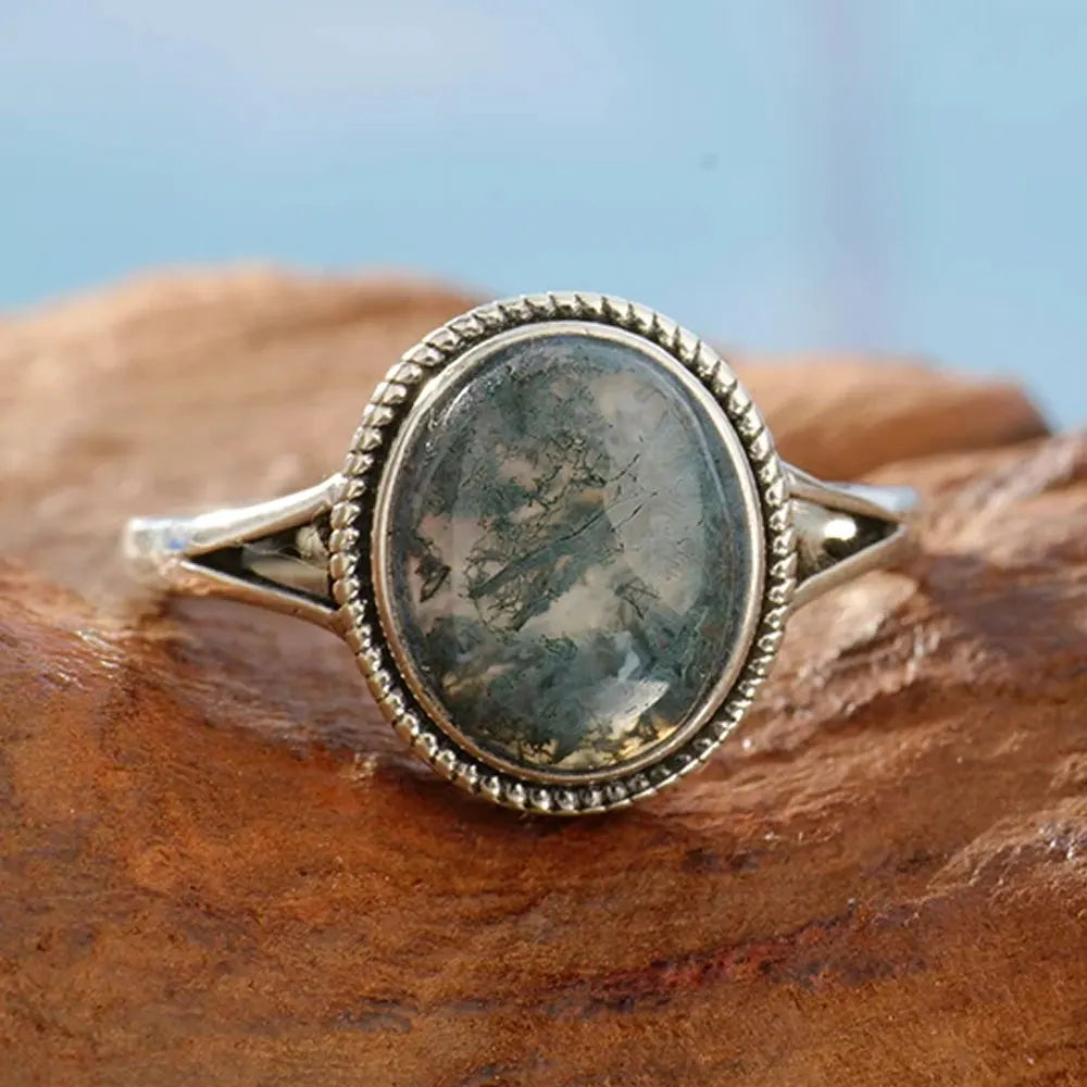 Agate Orbit Ring