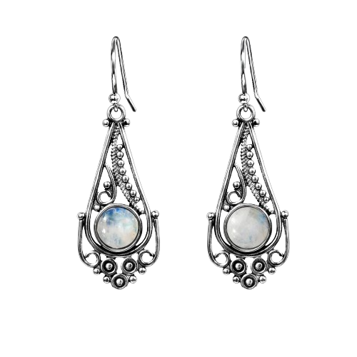 Moonstone Muse Earrings