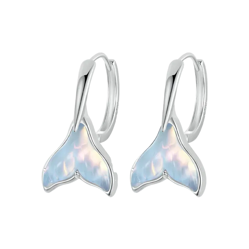 Whale Tail Glow Hoops
