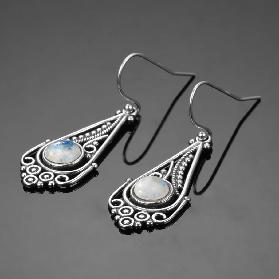 Moonstone Muse Earrings