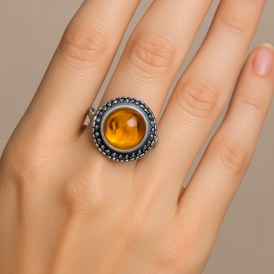 Amber Dawn Ring